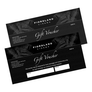 Fiordland Cinema / Black Dog Bar Gift Voucher